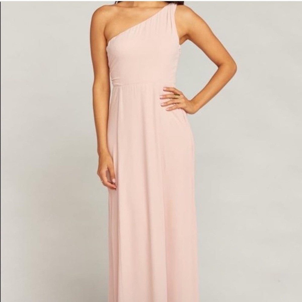 NWT Show Me Your Mumu Eliza One Shoulder Maxi Dress Size Large